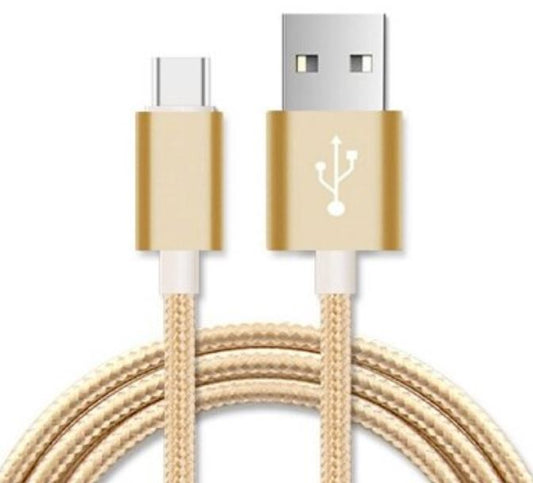 ASTROTEK 1m Micro USB Data Sync Charger Cable Cord Gold Color for Samsung HTC Motorola Nokia Kndle Android Phone Tablet & Devices | Auzzi Store