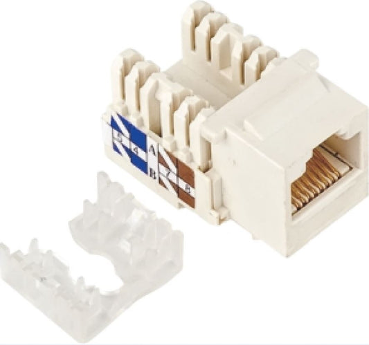 ASTROTEK CAT5e UTP Network Keystone Jack for Socket kit 10ps per pack Poly Bag White LS | Auzzi Store