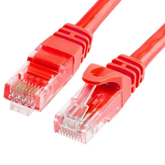 ASTROTEK CAT6 Cable 5m - Red Color Premium RJ45 Ethernet Network LAN UTP Patch Cord 26AWG-CCA PVC Jacket | Auzzi Store