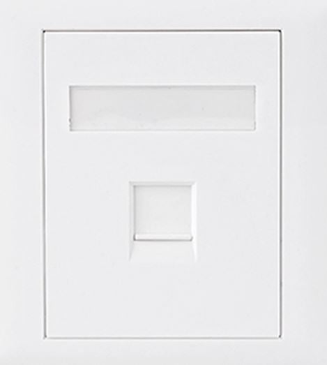 ASTROTEK CAT6 RJ45 Network Wall Face Plate Outlets 86x86mm 1 Port Socket Kit | Auzzi Store