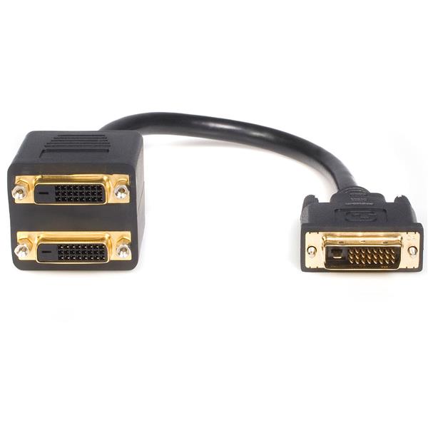 ASTROTEK DVI-D Splitter Cable 24+1 pins Male to 2x Female Gold Plated | Auzzi Store
