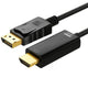 ASTROTEK DisplayPort DP Male to HDMI Male Cable 4K Resolution For Laptop PC to Monitor Projector HDTV Video Cable 5M | Auzzi Store