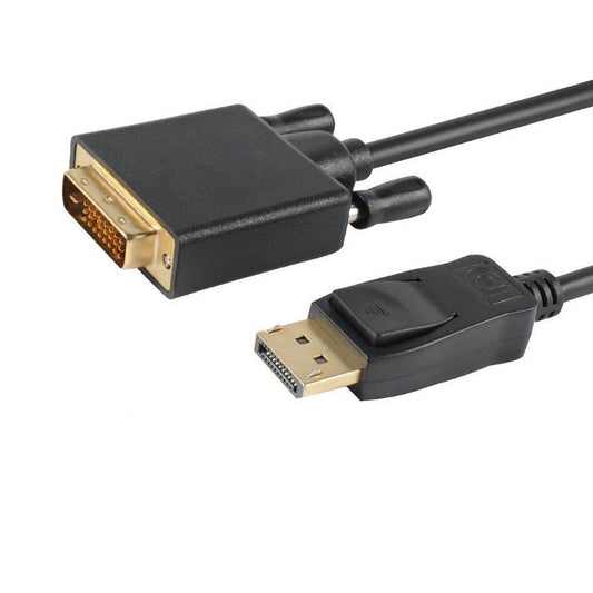 ASTROTEK DisplayPort DP to DVI-D Male to Male Cable 2m 24+1 Gold plated Supports video resolutions up to 1920x1200/1080P Full HD @60Hz | Auzzi Store