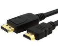 ASTROTEK DisplayPort DP to HDMI Adapter Converter Cable 1m - Male to Male 1080P