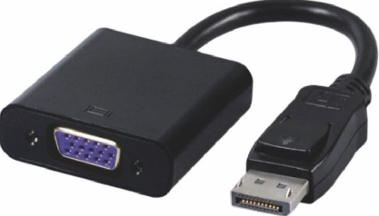 ASTROTEK DisplayPort DP to VGA Adapter Converter Cable 20cm - 20 pins Male to 15 pins Female CB8W-GC-DPVGA-2 | Auzzi Store