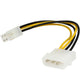 ASTROTEK Internal Power Molex Cable 20cm - 4 pins to 8 pins ATX EPS 12V Motherboard Power Supply Adapter Converter | Auzzi Store