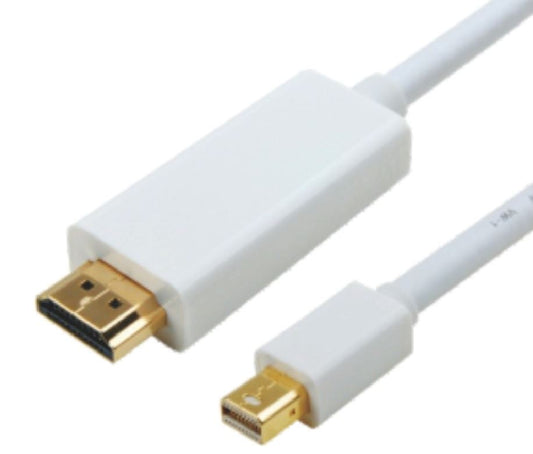 ASTROTEK Mini DisplayPort DP to HDMI Cable 2m - 20 pins Male to 19 pins Male Gold plated RoHS | Auzzi Store