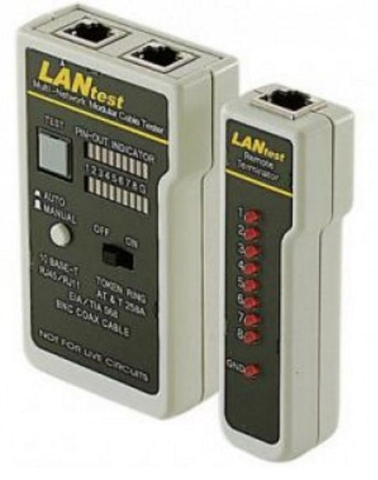 ASTROTEK RJ45 RJ11 Coaxial Network Ethernet LAN Phone Cable Tester Wire Tracker | Auzzi Store