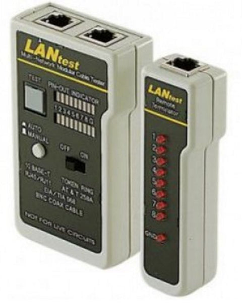 ASTROTEK RJ45 RJ11 Coaxial Network Ethernet LAN Phone Cable Tester Wire Tracker | Auzzi Store