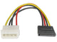 ASTROTEK SATA Power Cable 15cm 4 pins Male to 15 pins Female 18AWG RoHS LS | Auzzi Store