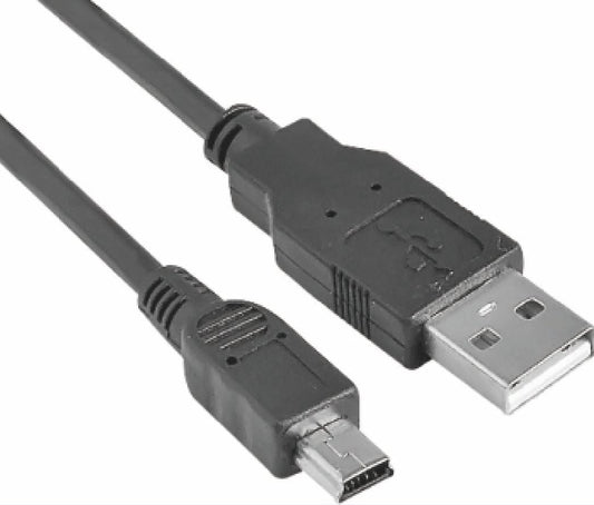 ASTROTEK USB 2.0 Cable 1m - Type A Male to Mini B 5 pins Male Black Colour RoHS | Auzzi Store
