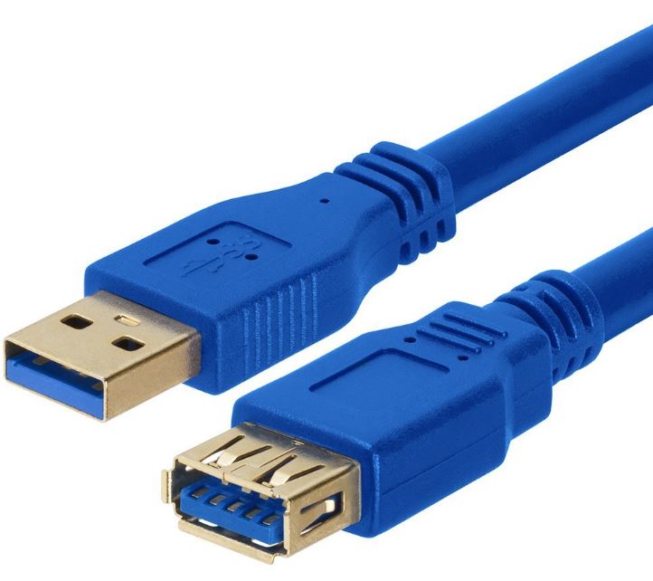 ASTROTEK USB 3.0 Extension Cable 3m - Type A Male to Type A Female Blue Colour | Auzzi Store