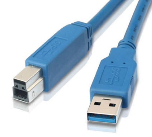 ASTROTEK USB 3.0 Printer Cable 1m - AM-BM Type A to B Male to Male Blue Colour | Auzzi Store