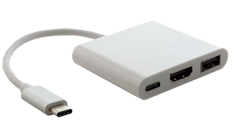 ASTROTEK USB 3.1 Type-C USB-C to HDMI, USB Type-A and USB Type-C Adapter Male to Female 4K 30Hz for Apple MacBook Chromebook Pixel | Auzzi Store