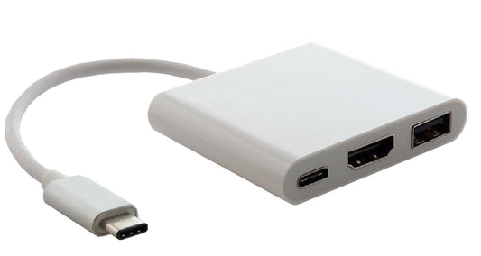 ASTROTEK USB 3.1 Type-C USB-C to HDMI, USB Type-A and USB Type-C Adapter Male to Female 4K 30Hz for Apple MacBook Chromebook Pixel | Auzzi Store