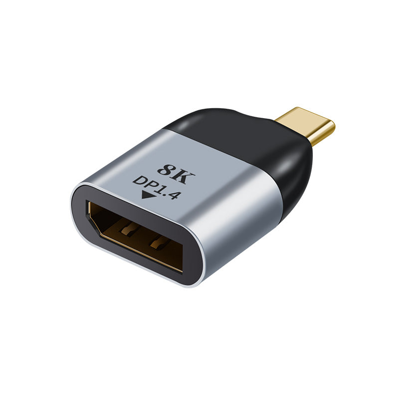 ASTROTEK USB-C to DP DP DisplayPort Male to Female Adapter support 8K@60Hz 4K@60Hz Aluminum shell Gold plating for Windows Android Mac OS | Auzzi Store