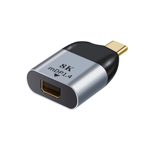 ASTROTEK USB-C to Mini DP DP DisplayPort male to female adapter support 8K@60Hz 4K@60Hz | Auzzi Store