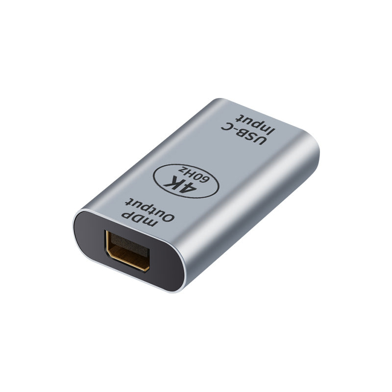 ASTROTEK USB-C to Mini DP DisplayPort Female to Female Adapter support 4K@60Hz Aluminum shell Gold plating for Windows Android Mac OS | Auzzi Store