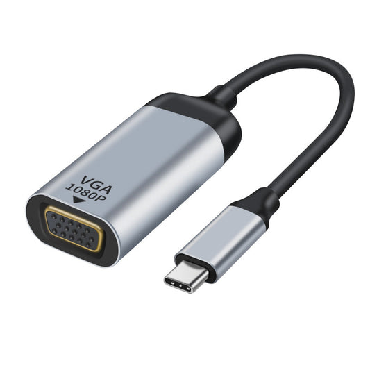 ASTROTEK USB-C to VGA Male to Female Adapter 15cm cable support 1080P@60Hz | Auzzi Store