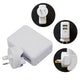 ASTROTEK USB Travel Wall Charger AU Power Adapter Plug 5V 2.1A 100V-240V 2 Ports White Colour | Auzzi Store