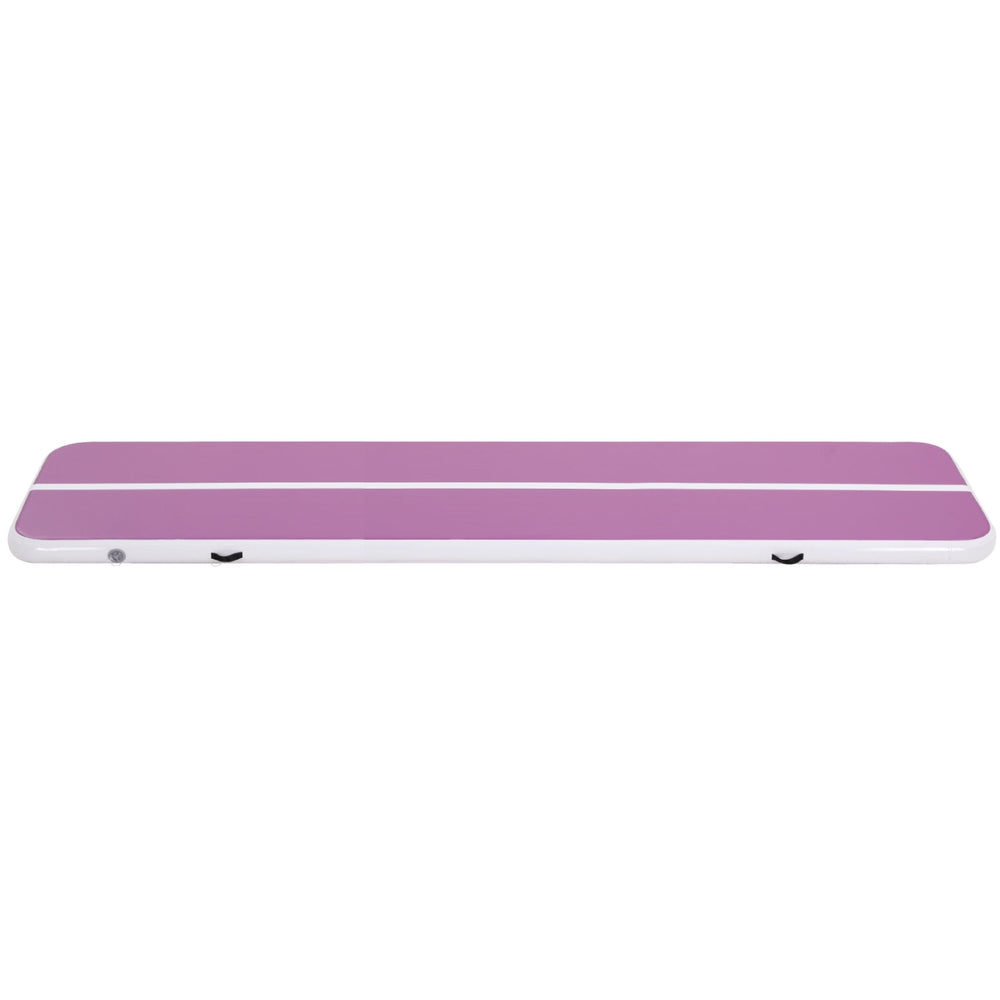 Everfit 4M Air Track Mat, Inflatable Gymnastics & Cheerleading, Purple, 1000-Denier, Anti-Slip, 10cm Thick