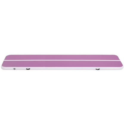 Everfit 4M Air Track Mat, Inflatable Gymnastics & Cheerleading, Purple, 1000-Denier, Anti-Slip, 10cm Thick