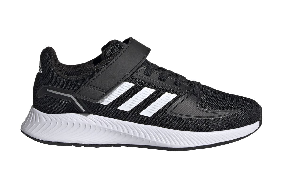 Adidas Kids' Runfalcon 2.0 Running Shoes (Core Black/White/Silver Met.) | Auzzi Store