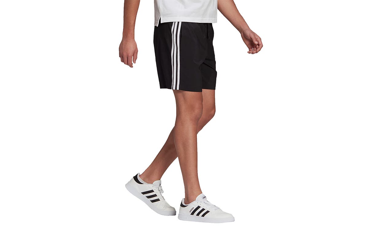 Adidas Men's 3 Stripe Chelsea Shorts (Black/White) | Auzzi Store