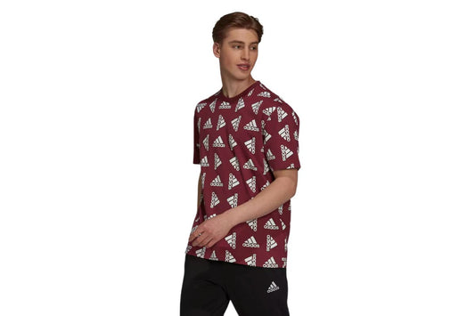 Adidas Men's Brand Love T-Shirt (Victory Crimson) | Auzzi Store