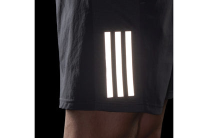 Adidas Men's Own the Run Short (Grey Six/Reflective Silver) | Auzzi Store