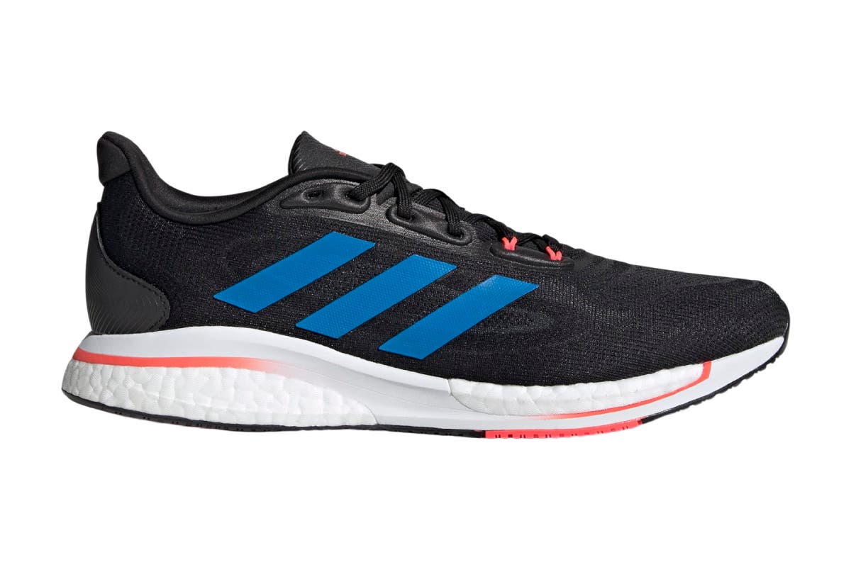 Adidas Men's Supernova Running Shoes (Core Black/Blue Rush/Turbo) | Auzzi Store