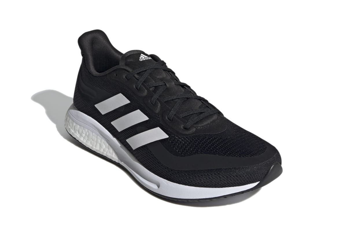 Adidas Men's Supernova Running Shoes (Core Black/Cloud White/Halo Silver) | Auzzi Store