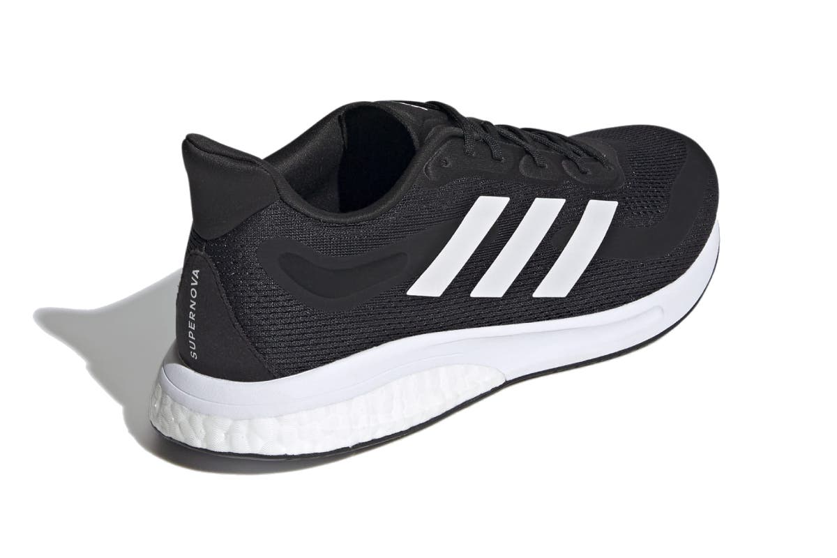 Adidas Men's Supernova Running Shoes (Core Black/Cloud White/Halo Silver) | Auzzi Store