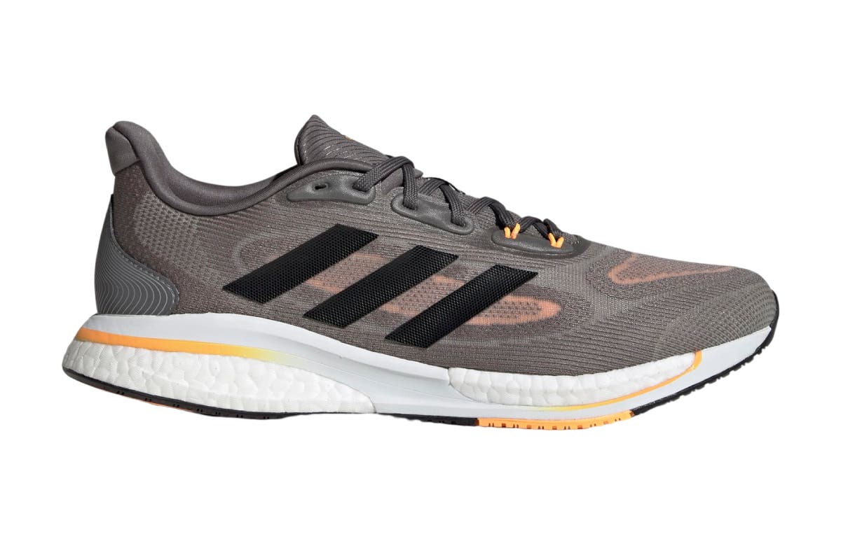 Adidas Men's Supernova Running Shoes (Grey Two/Grey Five/Flash Orange) | Auzzi Store