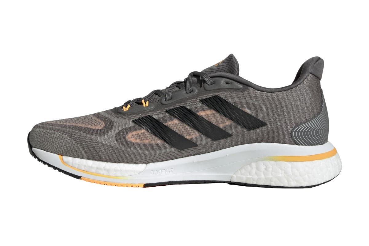 Adidas Men's Supernova Running Shoes (Grey Two/Grey Five/Flash Orange) | Auzzi Store