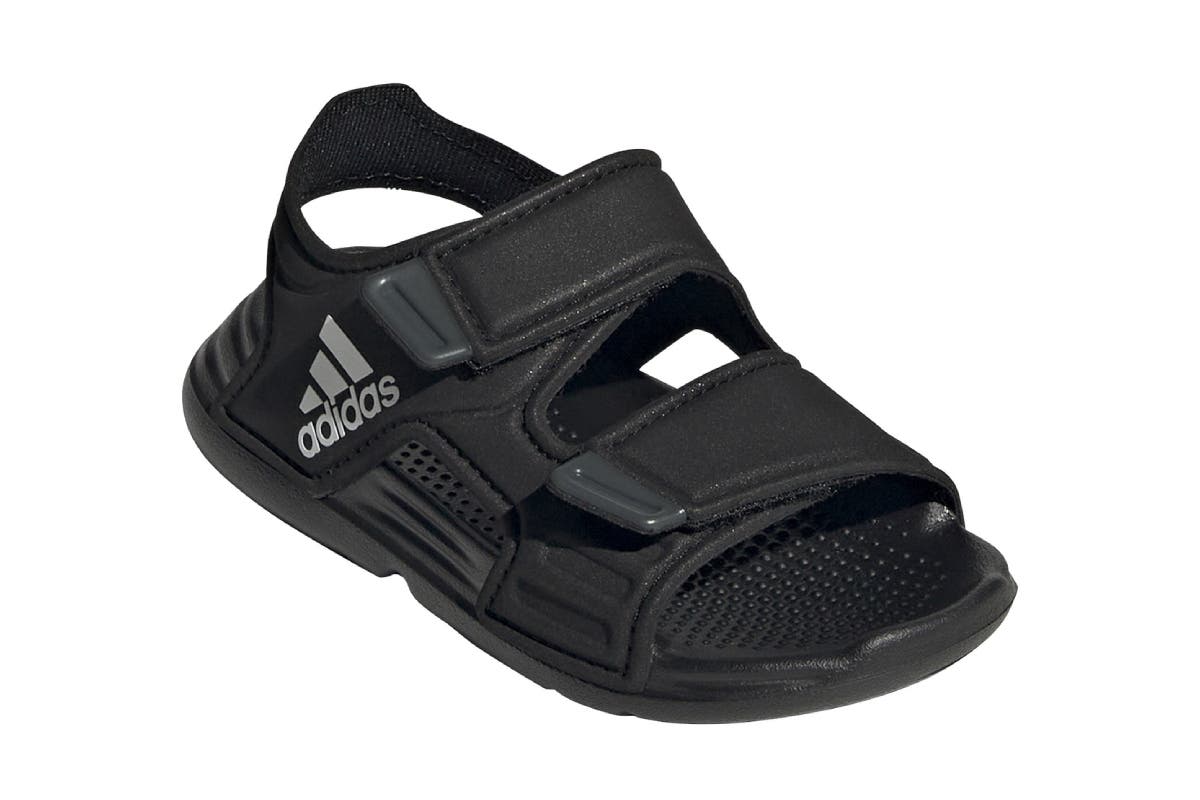 Adidas Unisex Infant Altaswim Sandals (Core Black/Cloud White/Grey Six) | Auzzi Store