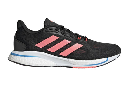 Adidas Women's Supernova+ Running Shoes (Core Black/Acid Red/Turbo) | Auzzi Store