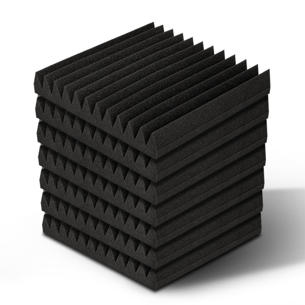 Alpha 20pcs Acoustic Foam Panels Tiles Studio Sound Absorbtion Wedge 30X30CM | Auzzi Store