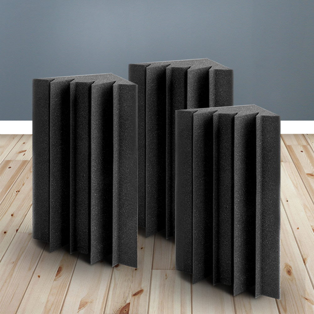 Alpha 20pcs Studio Acoustic Foam Corner Bass Trap Sound Absorption Treatment | Auzzi Store