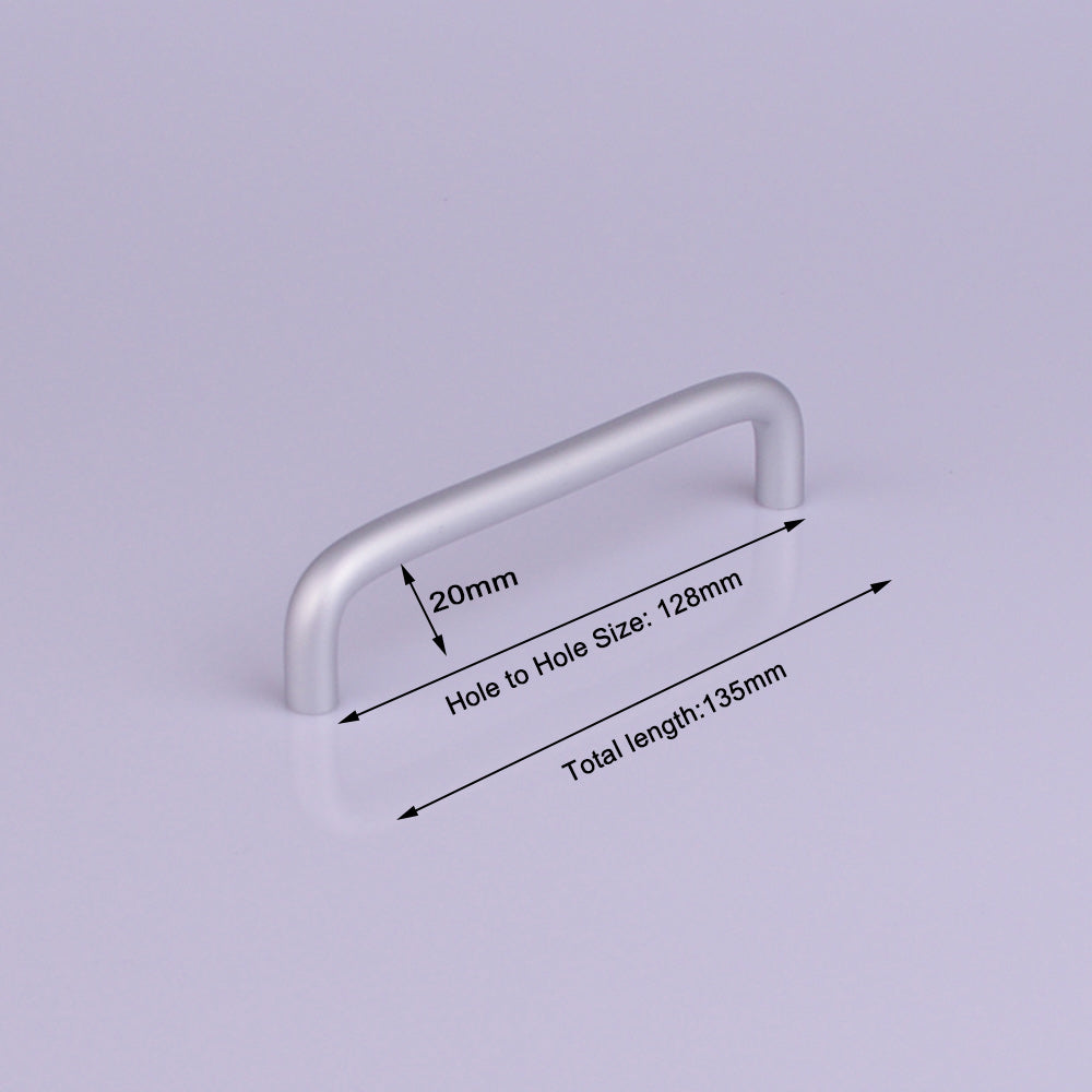 Aluminium Kitchen Cabinet Handles Drawer Bar Handle Pull 128mm | Auzzi Store