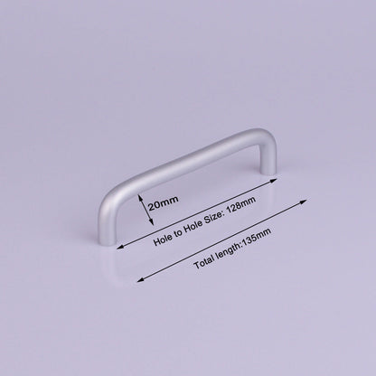 Aluminium Kitchen Cabinet Handles Drawer Bar Handle Pull 128mm | Auzzi Store