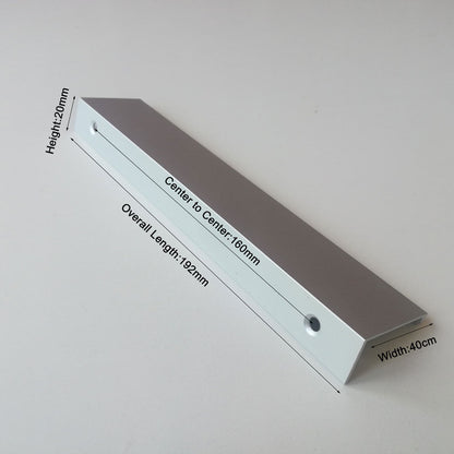 Aluminum Kitchen Cabinet Bar Handles  Drawer Handle Pull white hole to hole 160mm | Auzzi Store