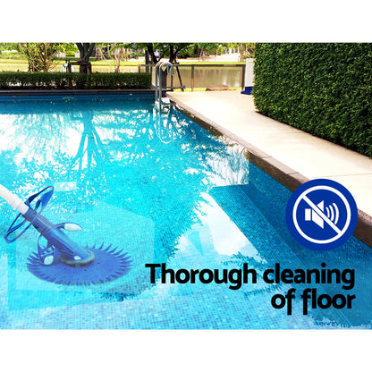 Aquabuddy Pool Cleaner Swimming Automatic Floor Climb Wall Pool Vacuum 10M Hose | Auzzi Store