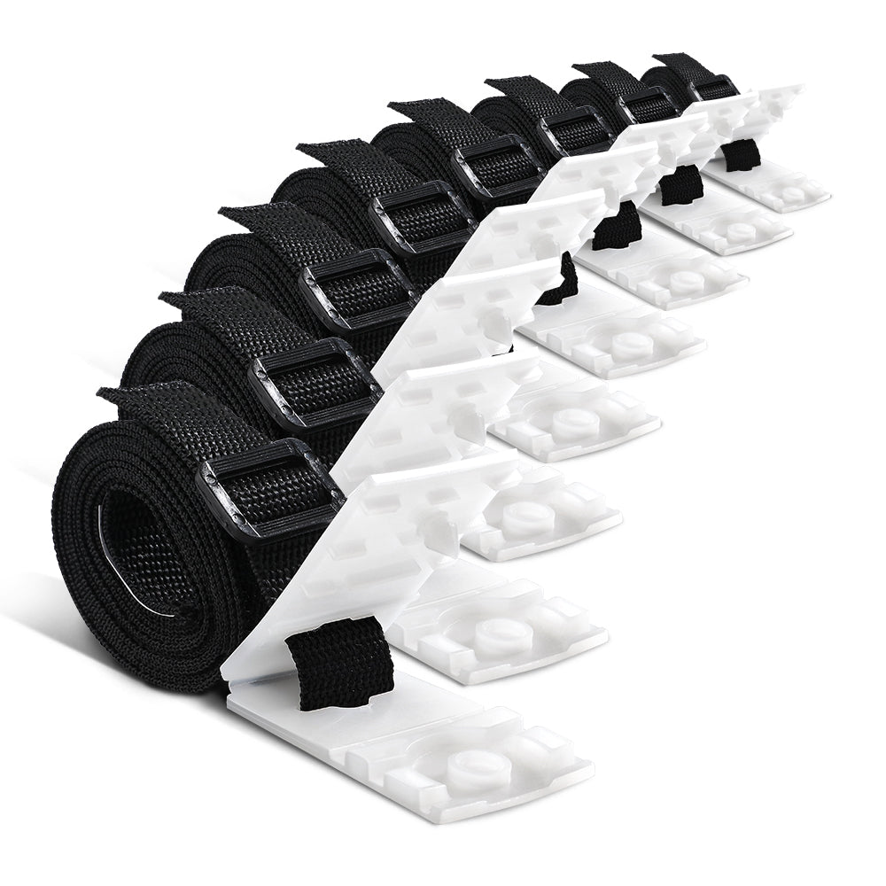 Aquabuddy Pool Cover Roller Attachment Straps Kit 8PCS for Swimming Solar Pool | Auzzi Store