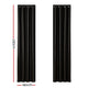 Artiss 2X Blockout Curtains Blackout Window Curtain Eyelet 140x230cm Black | Auzzi Store