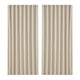 Artiss 2X Blockout Curtains Blackout Window Curtain Eyelet 300x230cm Beige | Auzzi Store