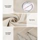 Artiss 2X Blockout Curtains Blackout Window Curtain Eyelet 300x230cm Beige | Auzzi Store