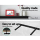 Artiss 3 Piece Floating Wall Shelves - Black | Auzzi Store