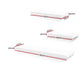 Artiss 3 Piece Floating Wall Shelves - White | Auzzi Store