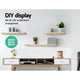 Artiss 3pcs Wall Floating Shelf Set DIY Mount Storage Book Display Rack Oak | Auzzi Store